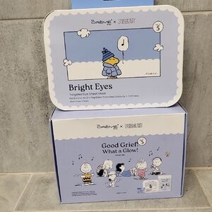Peanuts Blue Bright Eyes Sheet Mask